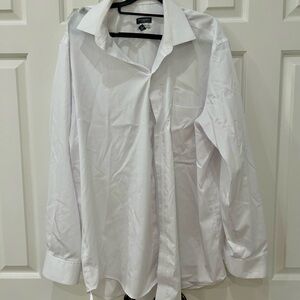 Van Heusen Flex Ultra Wrinkle Free Shirt - Classic White